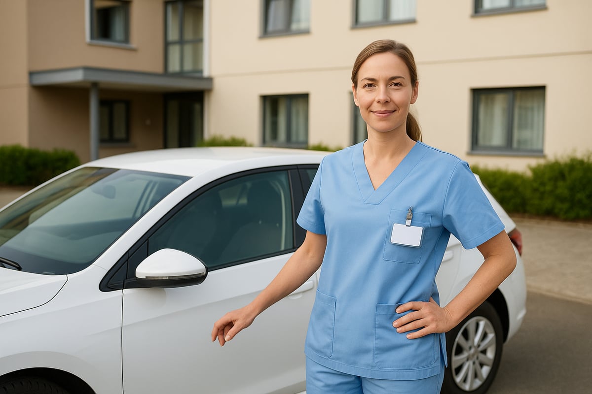 Schritt-für-Schritt: So profitieren Sie von Zeitarbeit Pflege mit Dienstwagen