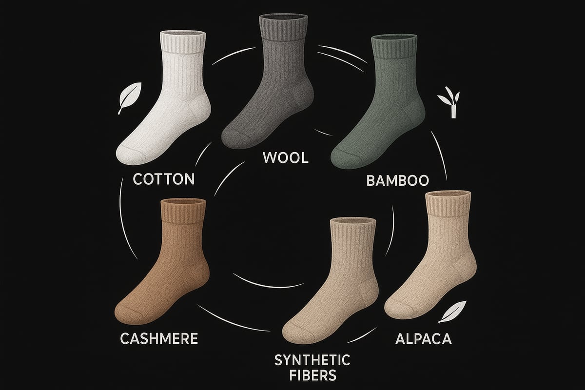 Choosing the Right Sock Material: Comfort, Durability, and Sustainability