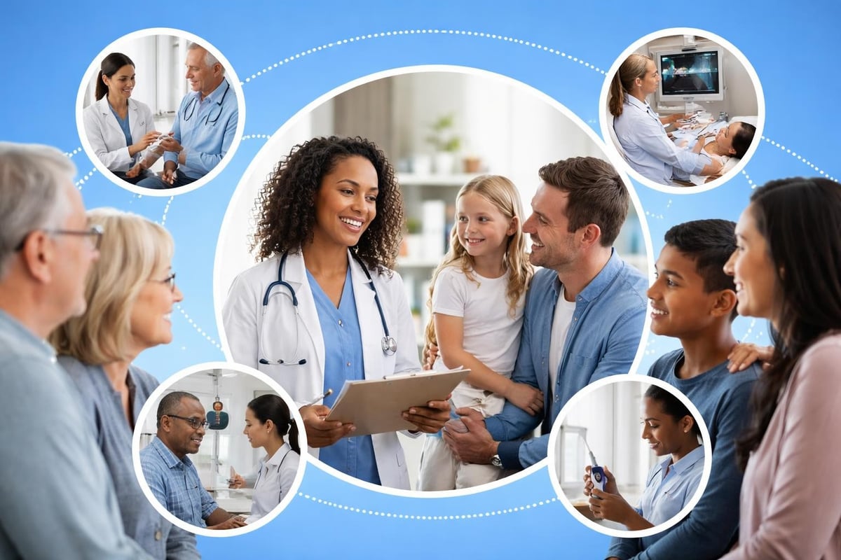 Family health care coordination