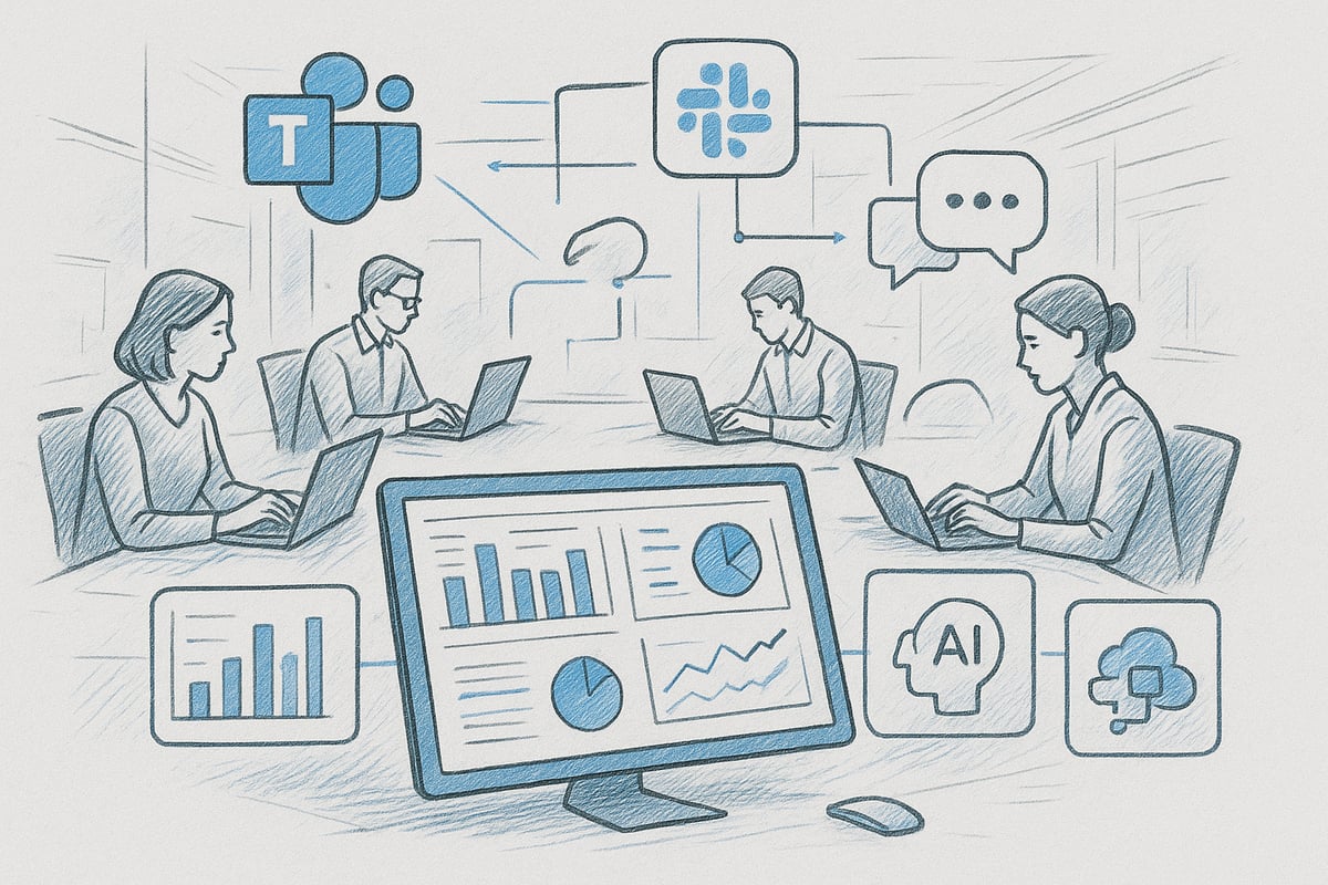 Die moderne Teams-Tool-Landschaft 2025