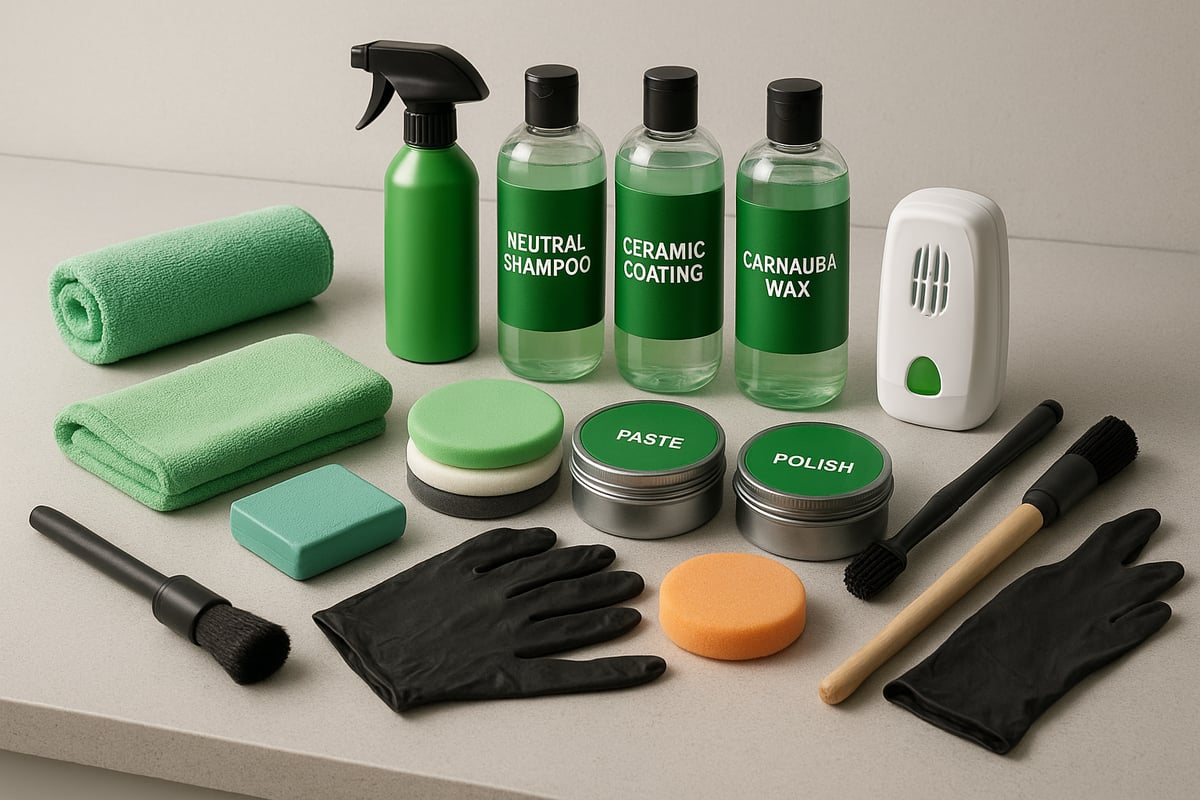 Produtos Essenciais para Detalhe Automóvel em 2025