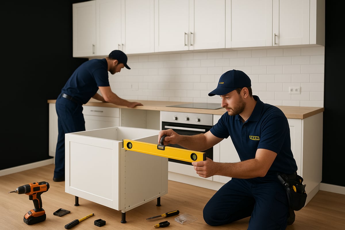 So läuft die IKEA Küchenmontage ab: Schritt-für-Schritt-Guide