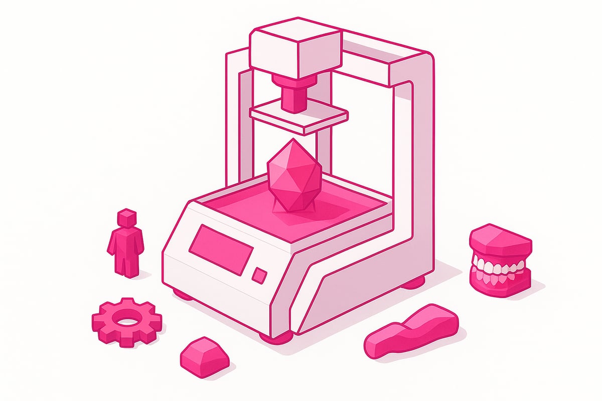 What is 3D printer resin and how does it work?