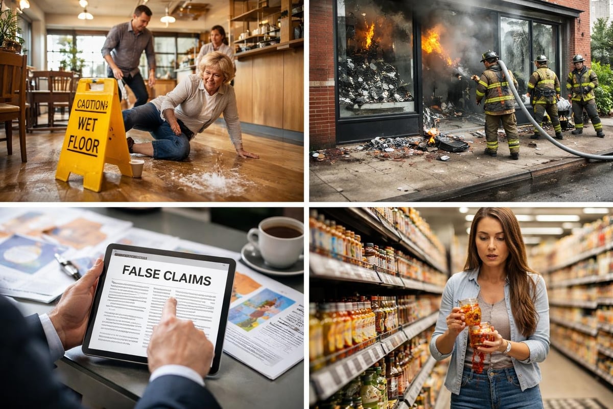 Common business liability scenarios