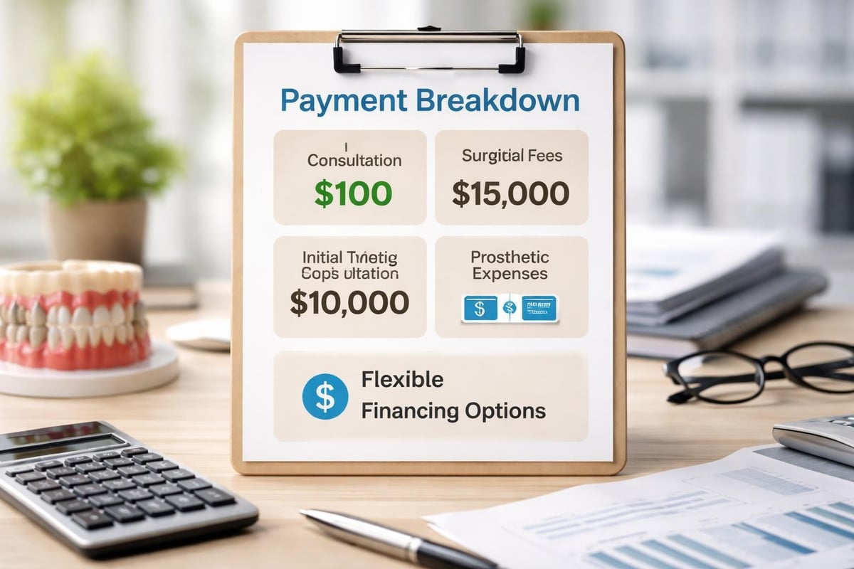 Financial planning for dental implants