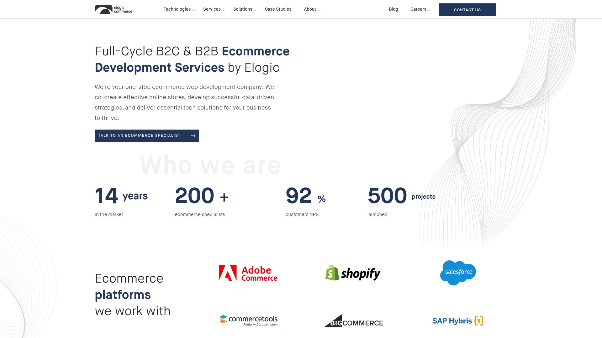 7 Bästa Shopify Plus Partner 2025 För Din E-handel 3 7 Bästa Shopify Plus Partner 2025 För Din E-handel - Elogic Commerce