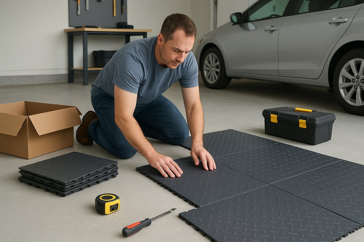 Step-by-Step Guide: Planning and Installing Garage Floor Tiles