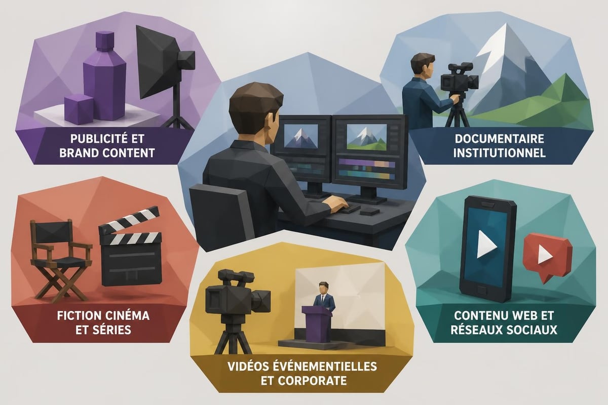 Spécialisations du monteur de film