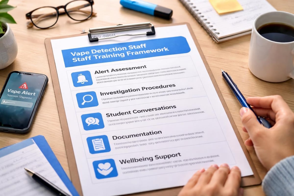Staff training response protocols