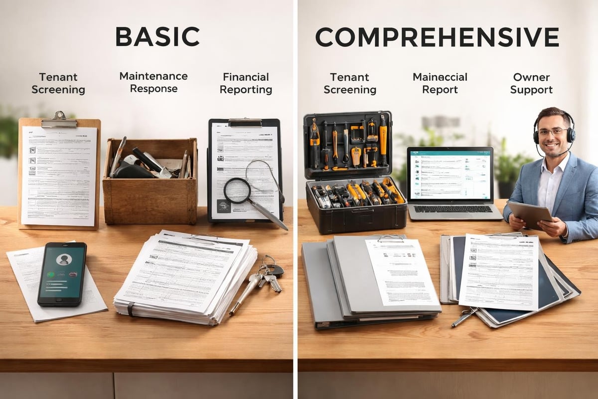 Property management service value analysis