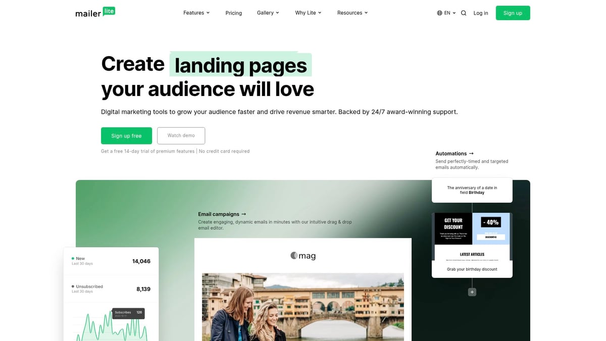 Top 7 Email Marketing Tools for Creators in 2026 - MailerLite