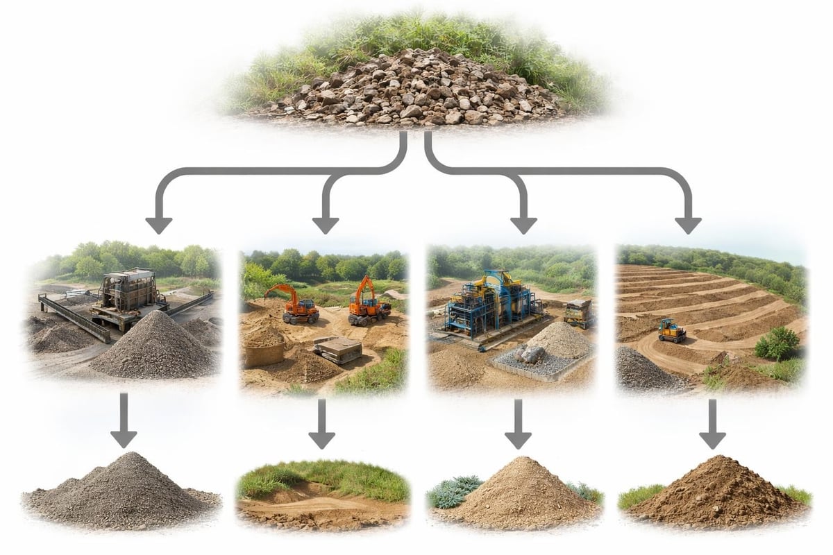 Entsorgungswege nach Deklaration