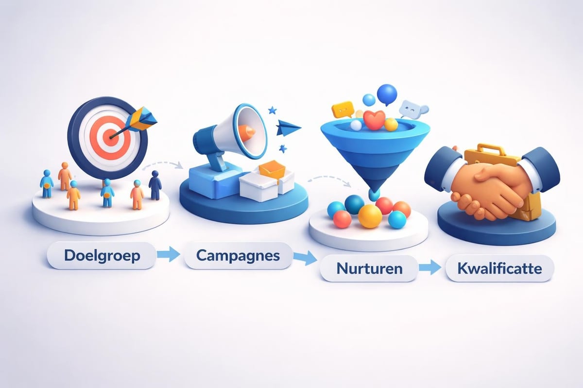B2B lead generation process