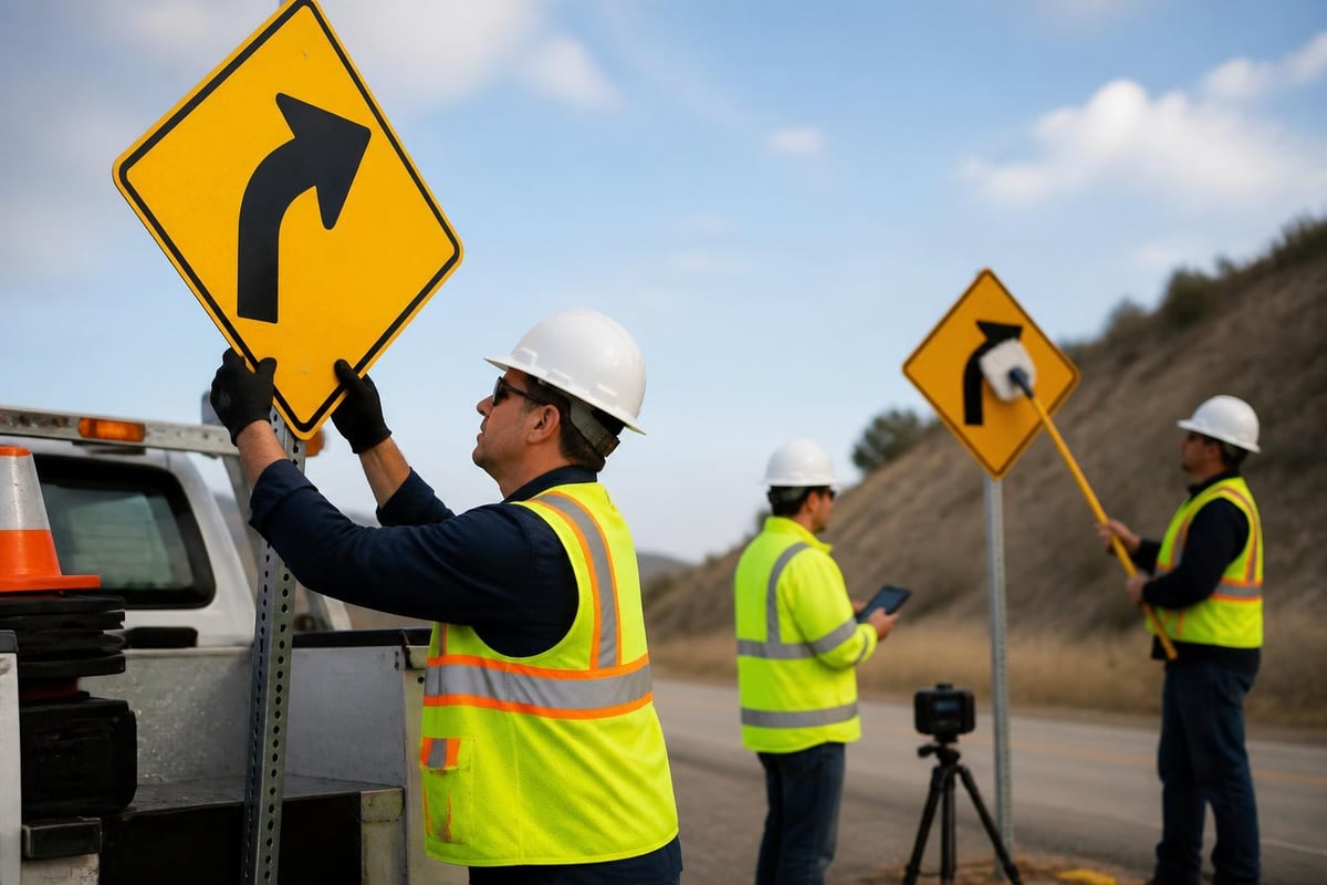 Roadsigns maintenance