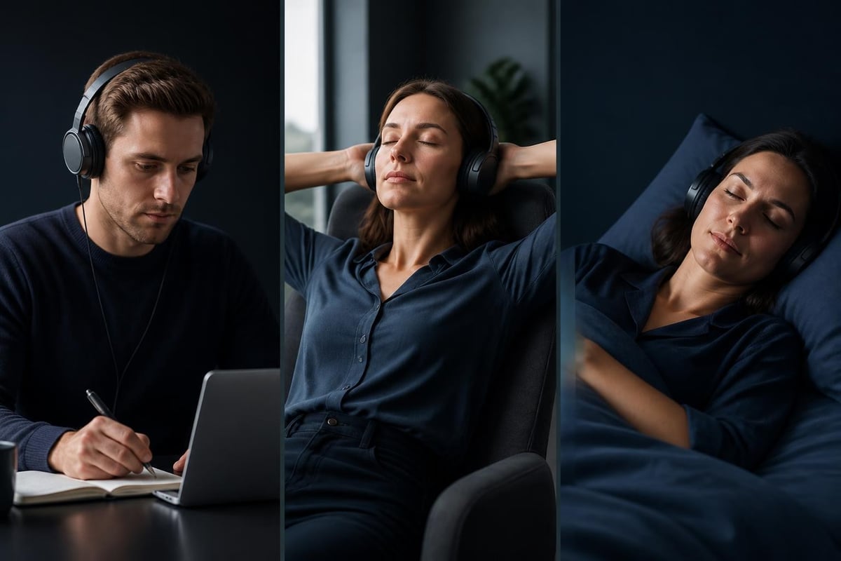 Daily sound therapy routine