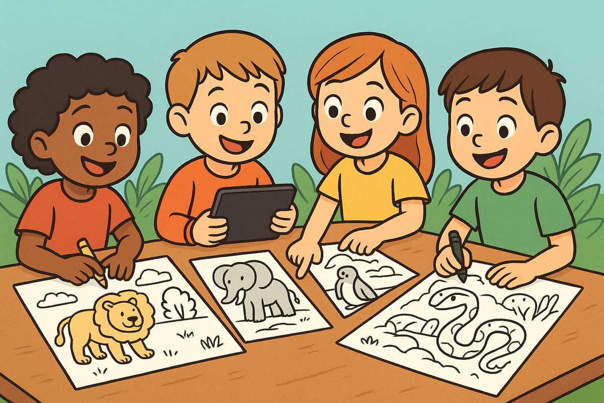 How to Choose the Best Zoo Coloring Pages for Kids
