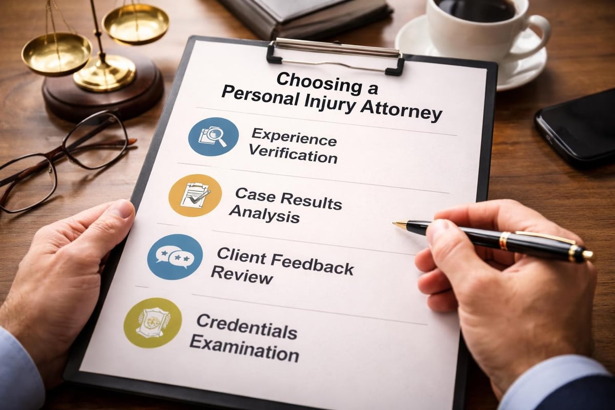 Lawyer evaluation criteria