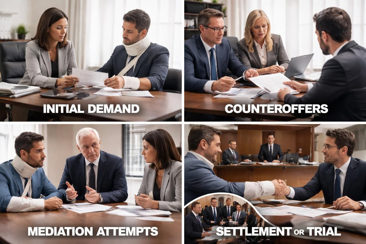 Settlement negotiation process