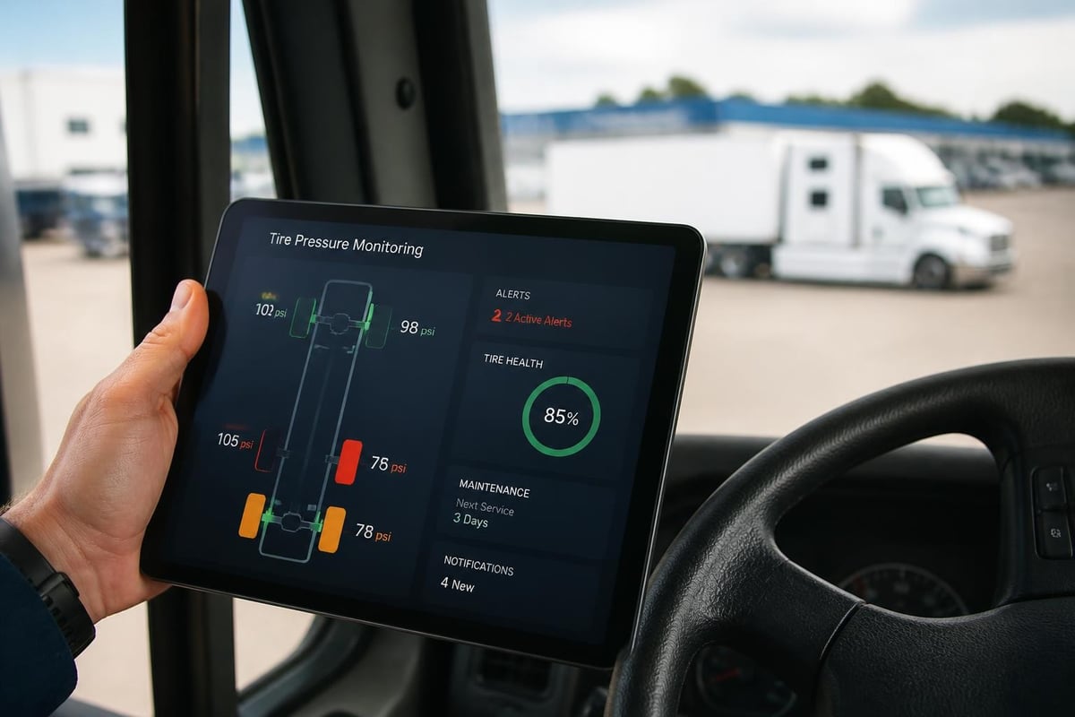 Fleet Tire Management: Complete Guide for 2026 4 Fleet tire pressure monitoring workflow