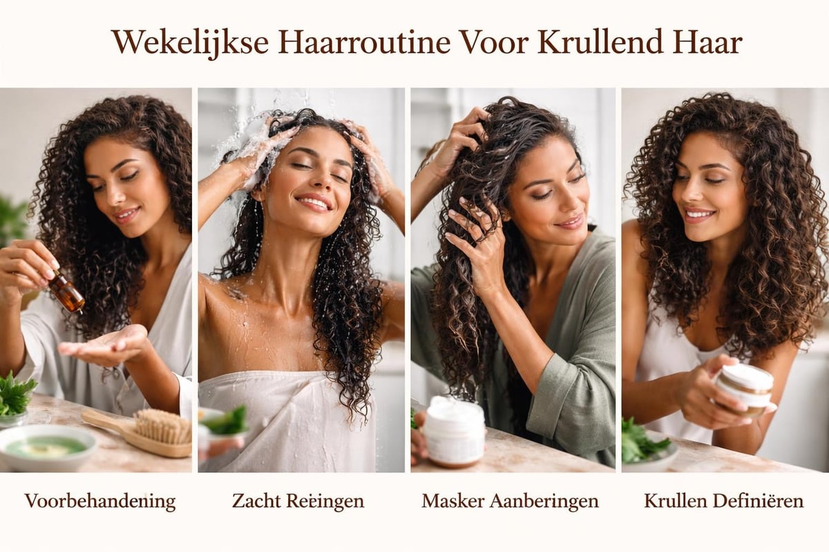 Weekly hair ritual steps