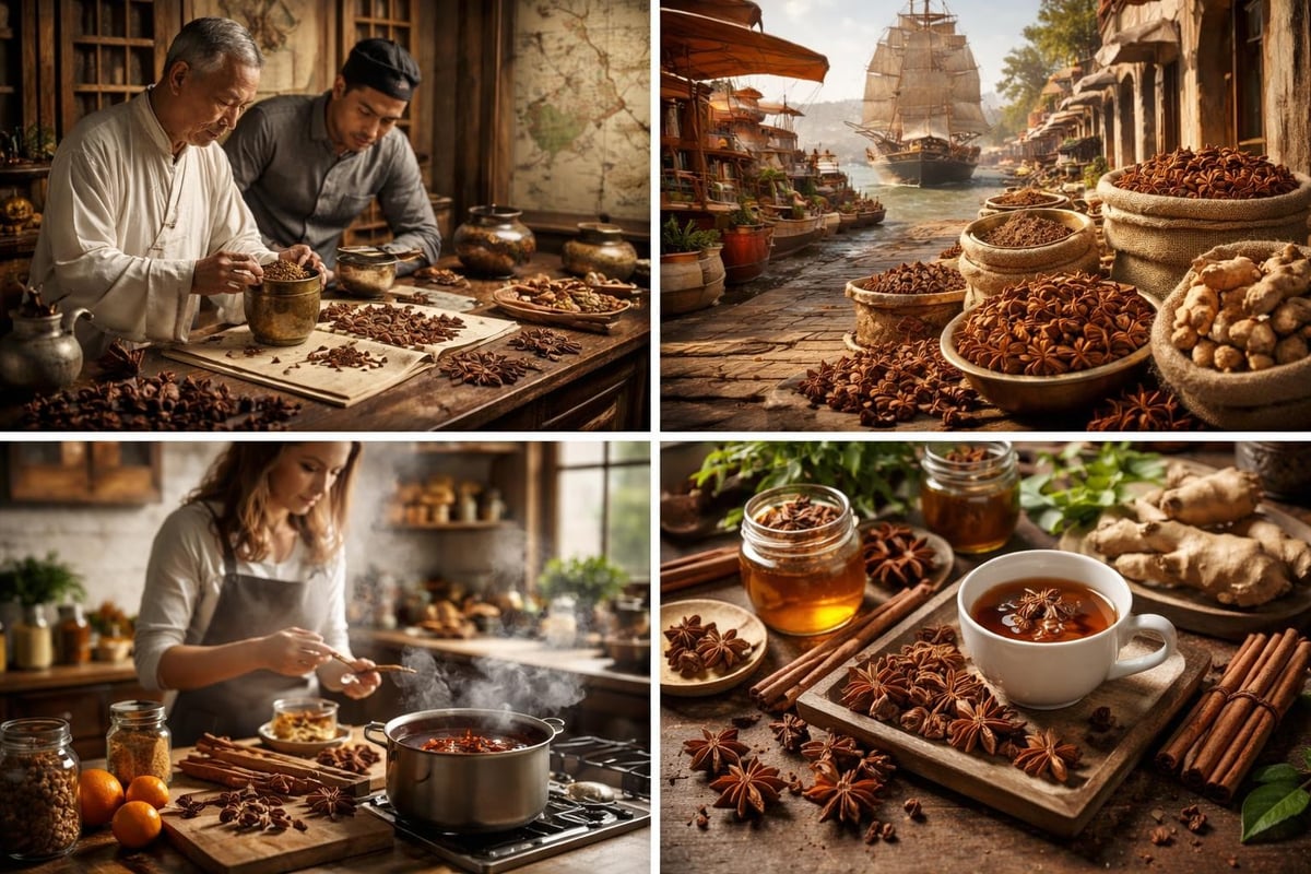 Histoire millénaire de l'anis étoilé