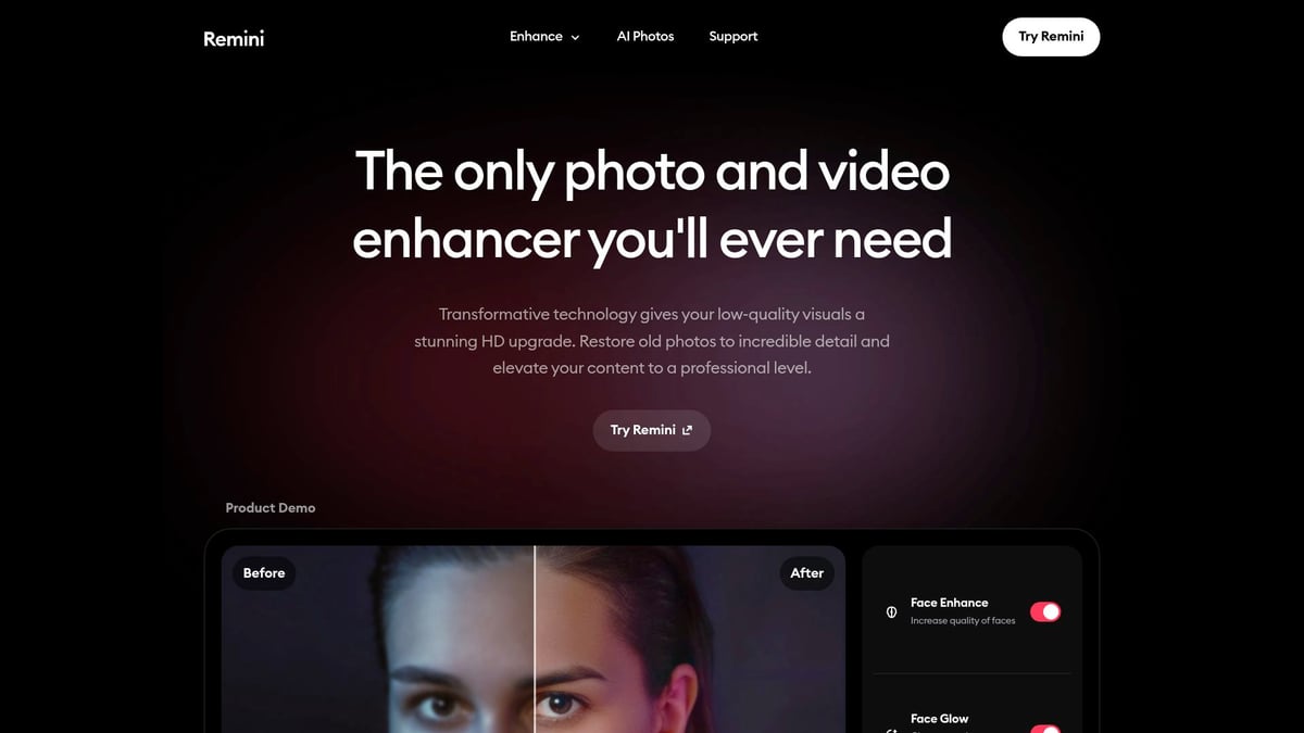 9 Amazing Photo Changer AI Tools to Try in 2025 - Remini