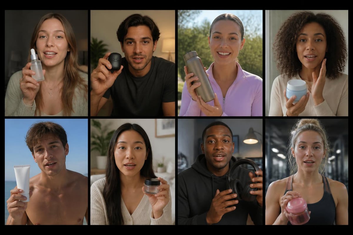 UGC ad creative diversity