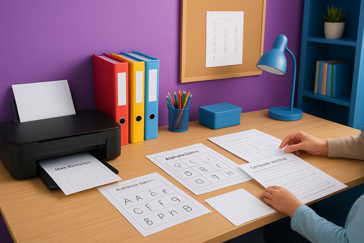 Organizing, Printing, and Using Your Homeschool Printables