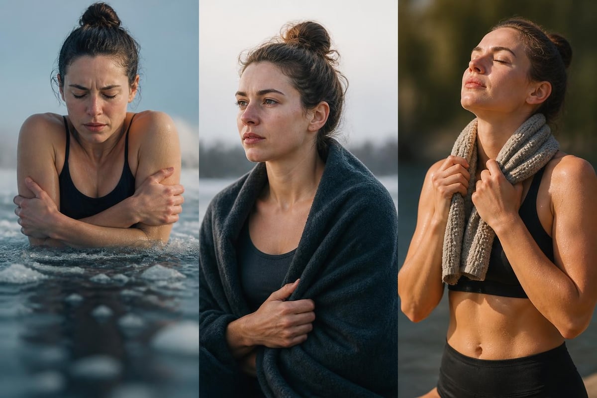 Cold plunge physiological response