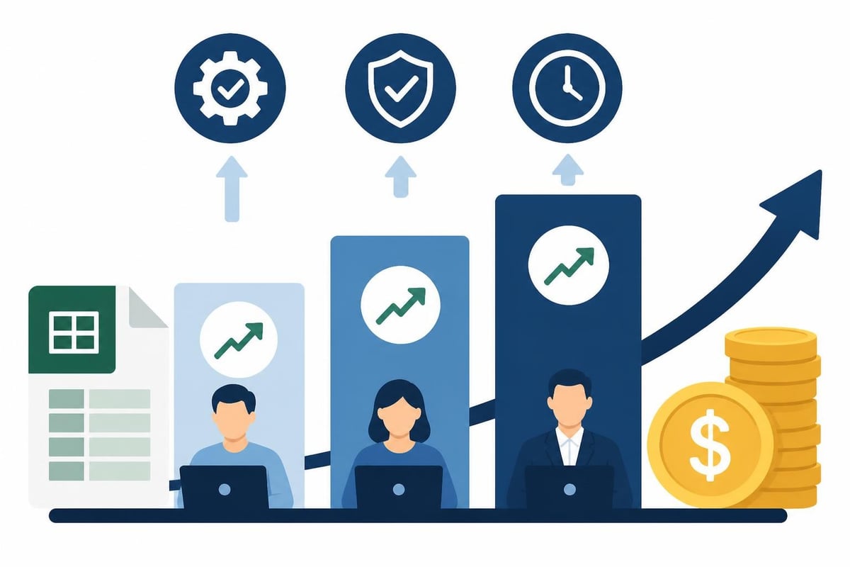 Excel for Business Training: Essential Skills for 2026 3 Excel training ROI comparison