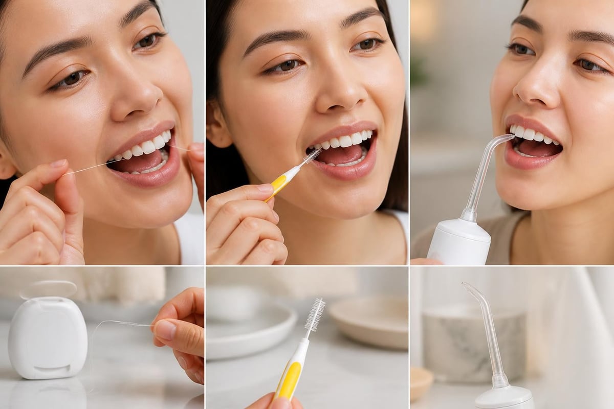 Interdental cleaning methods
