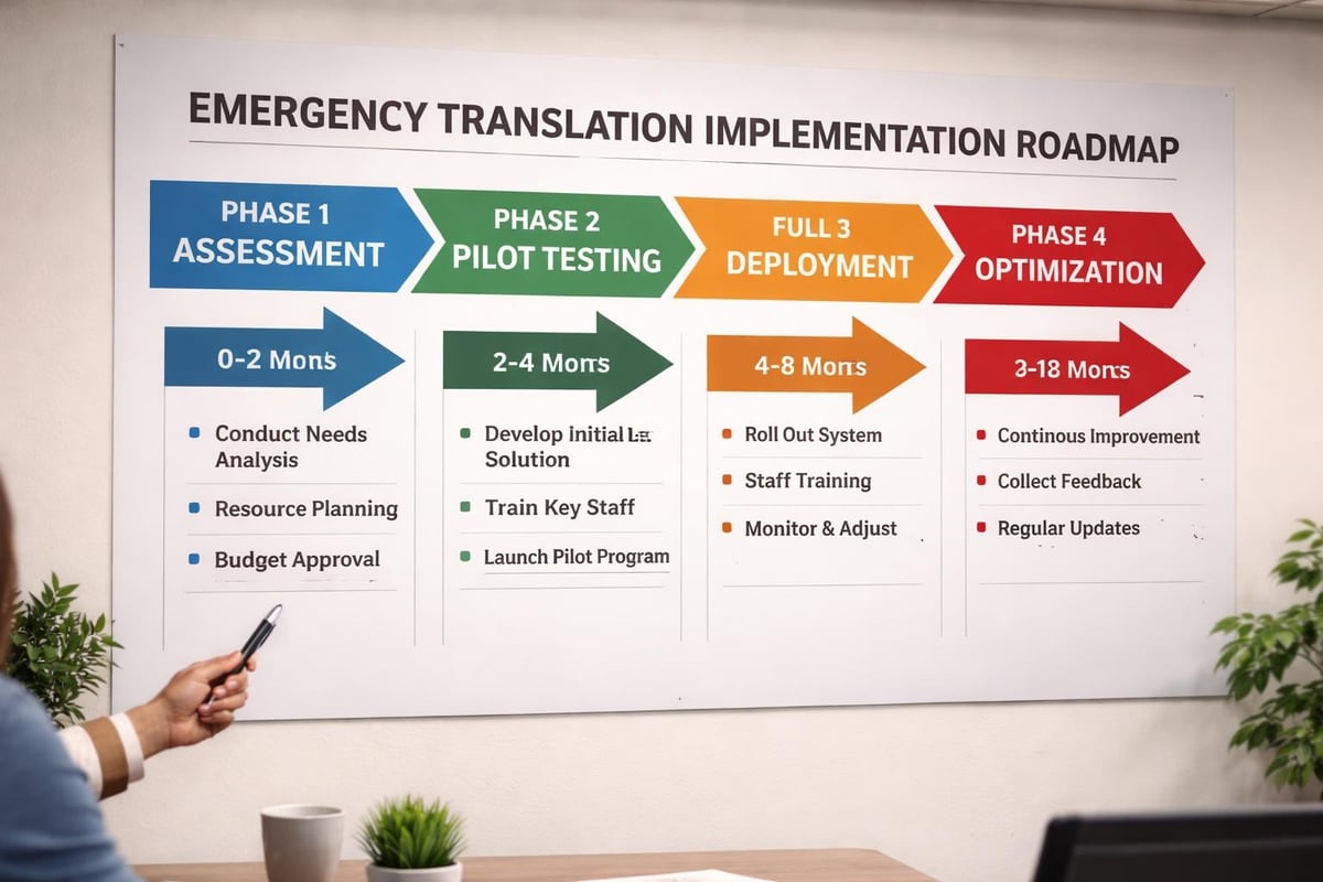 Implementation timeline
