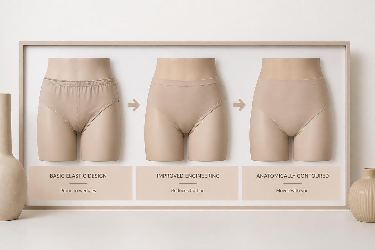 Underwear design evolution