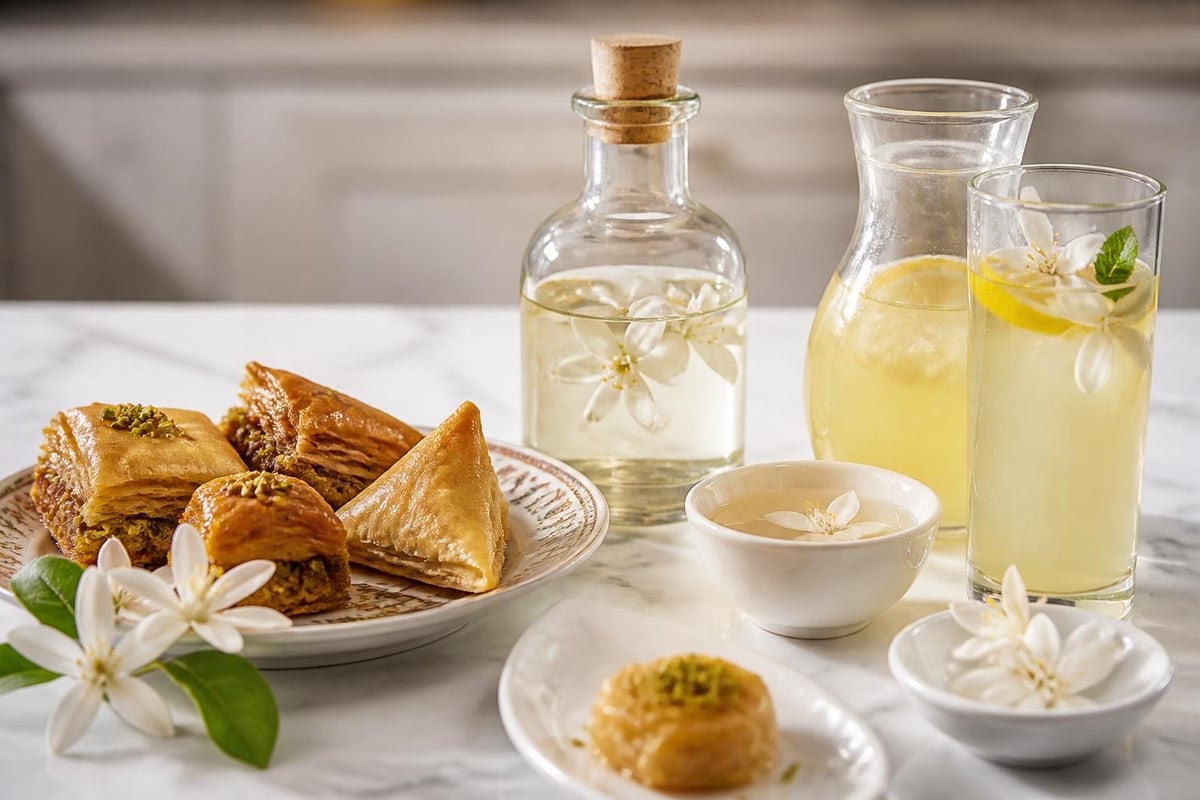 Utilisations culinaires de la fleur d'oranger