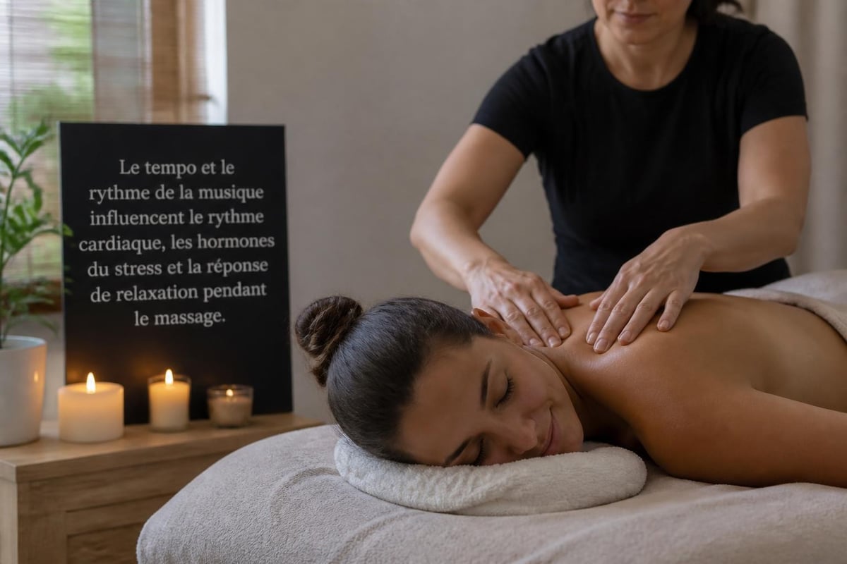 Impact physiologique musique massage
