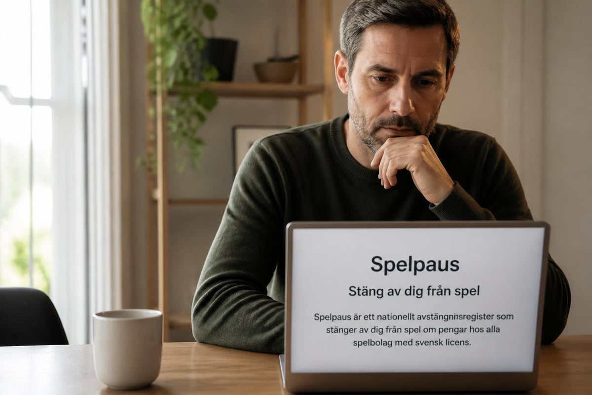 Självutestängning Spelpaus