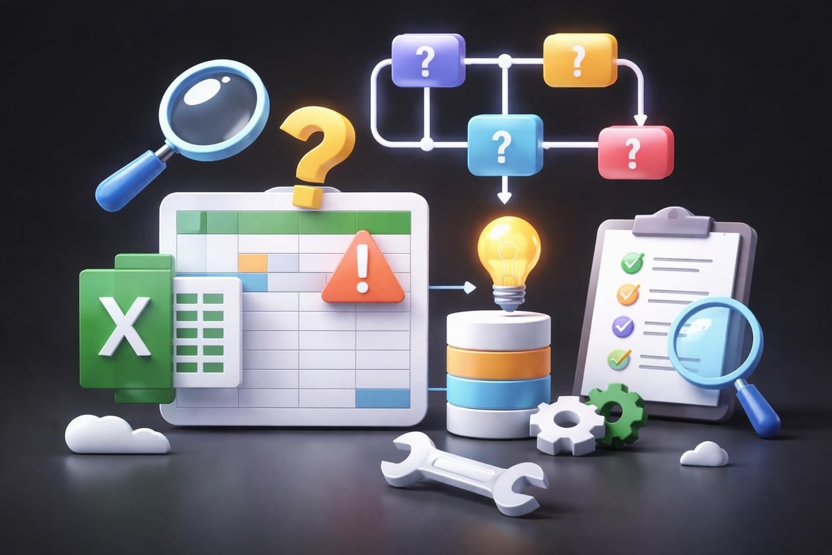 Excel problem diagnosis