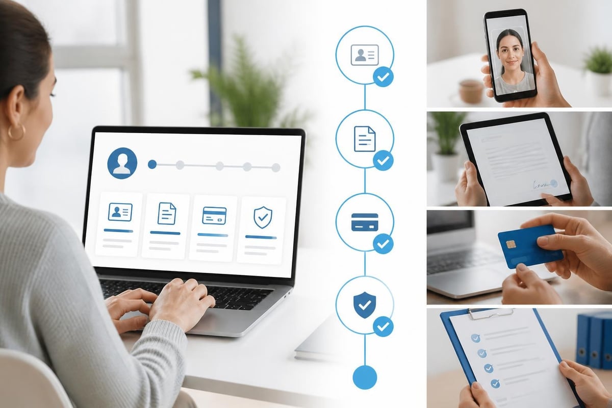 Portal link onboarding workflow