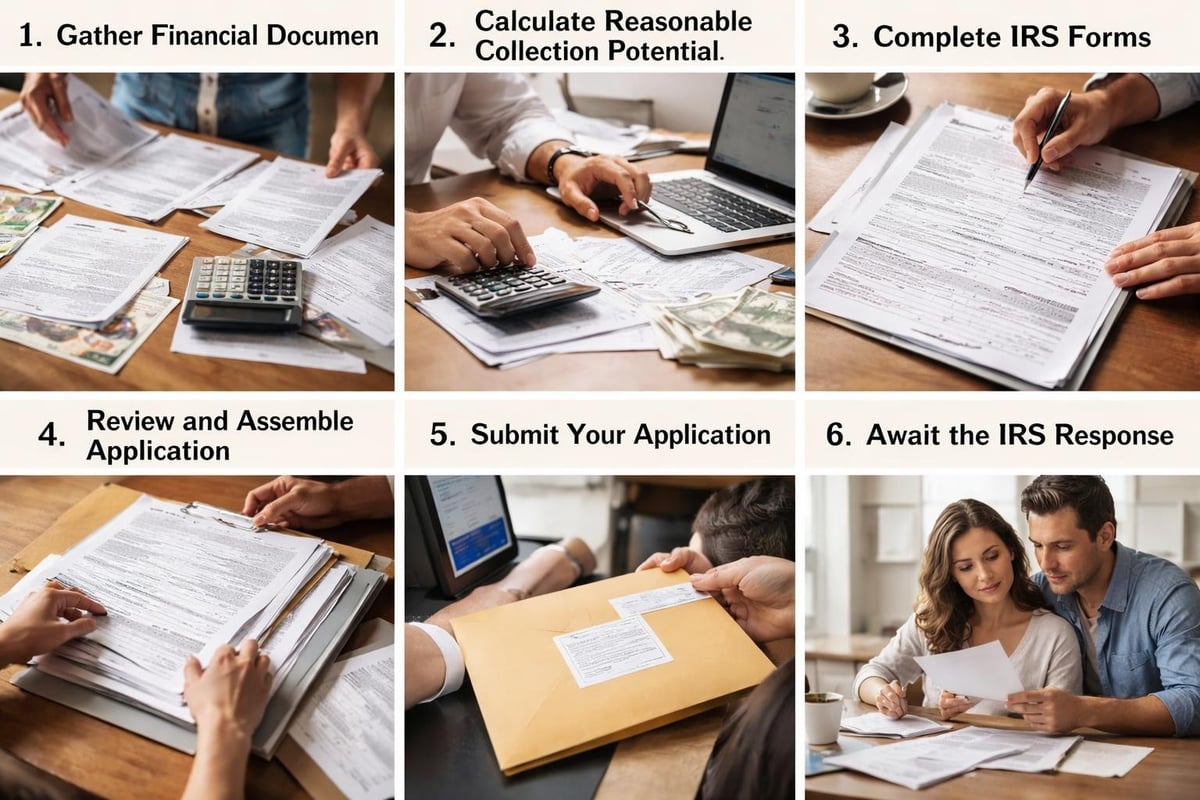 Tax debt settlement financial assessment