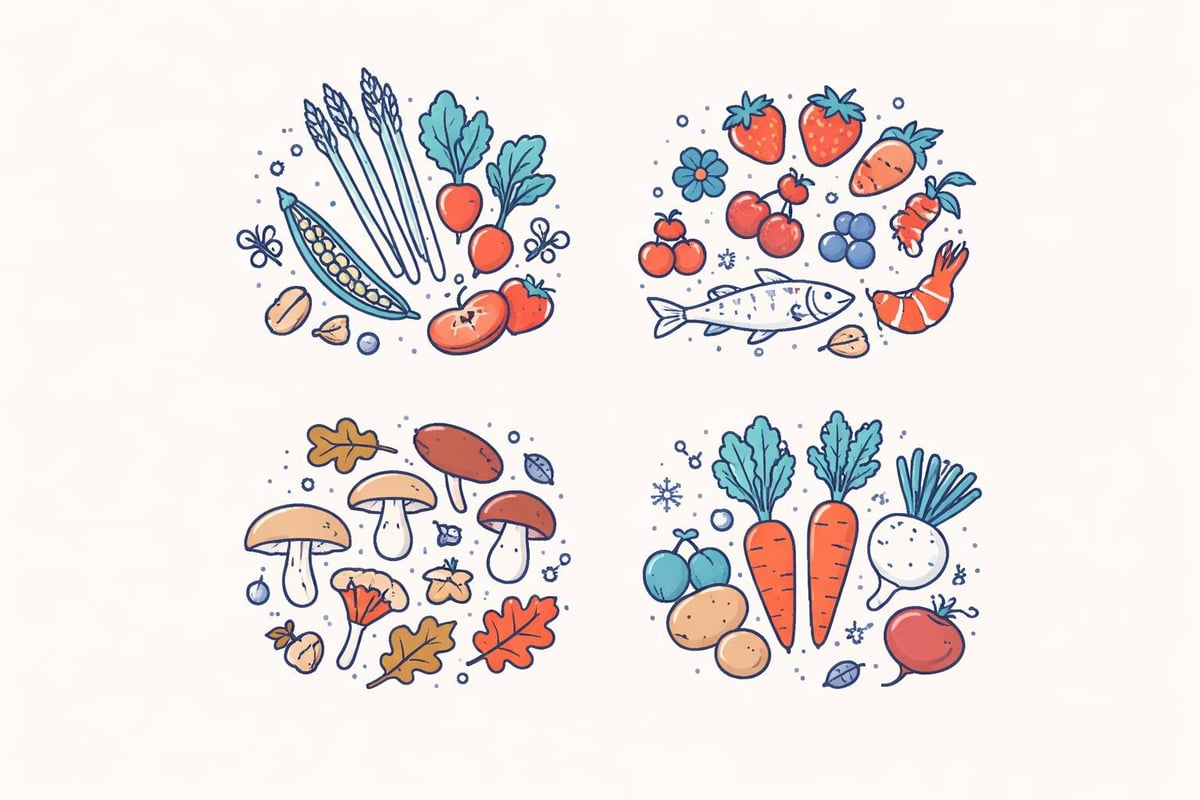 Saisonale Menüplanung