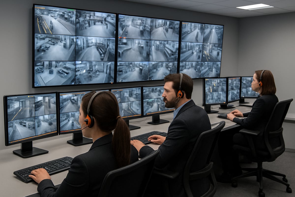How Remote CCTV Monitoring Works