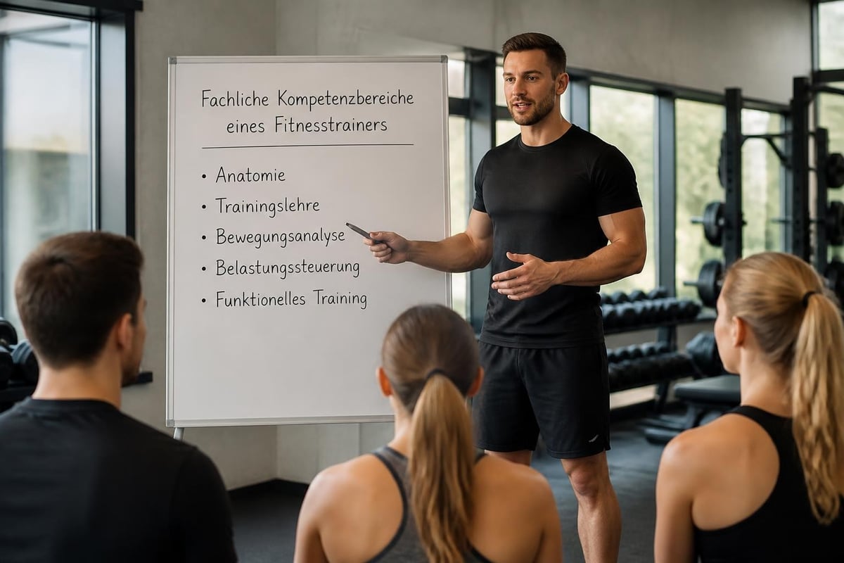 Wissensbereiche Fitnesstrainer