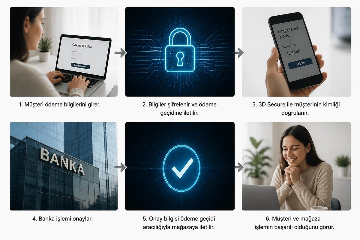 E-Ticaret siteleri için ödeme güvenlik iş akışları