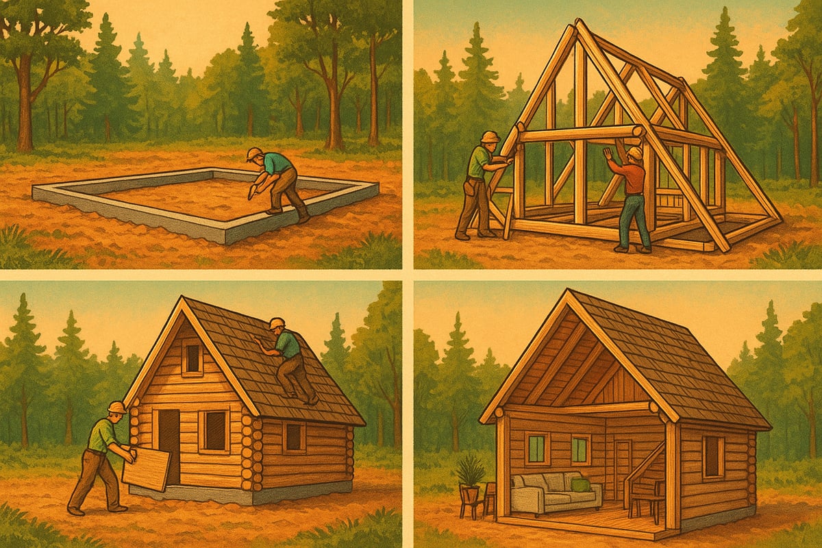 Building Process: From Foundations to Finishing Touches