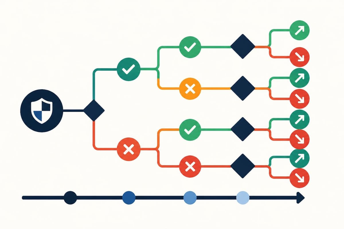 Sequential risk decisions