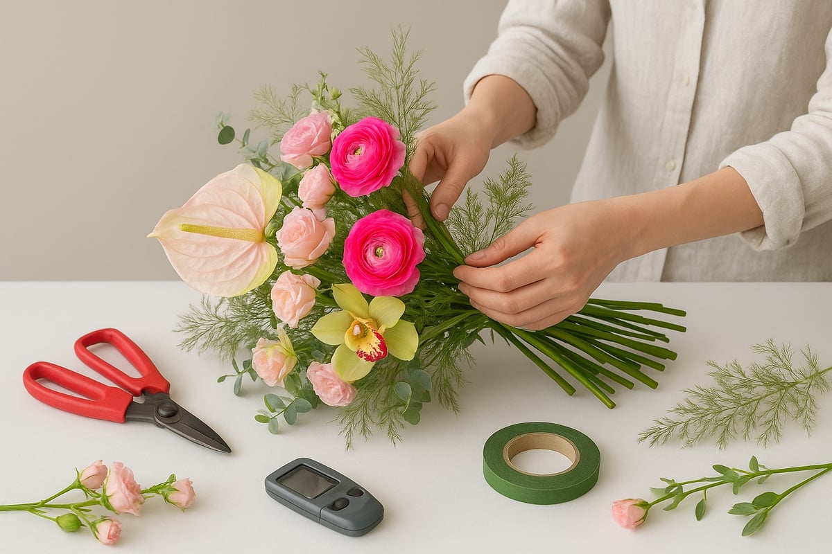 Step-by-Step Guide: Creating a Modern Floral Arrangement Bouquet