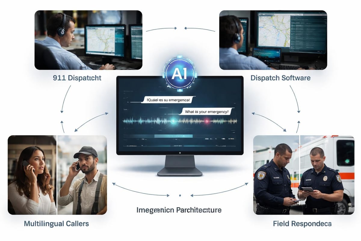 Emergency AI translation integration