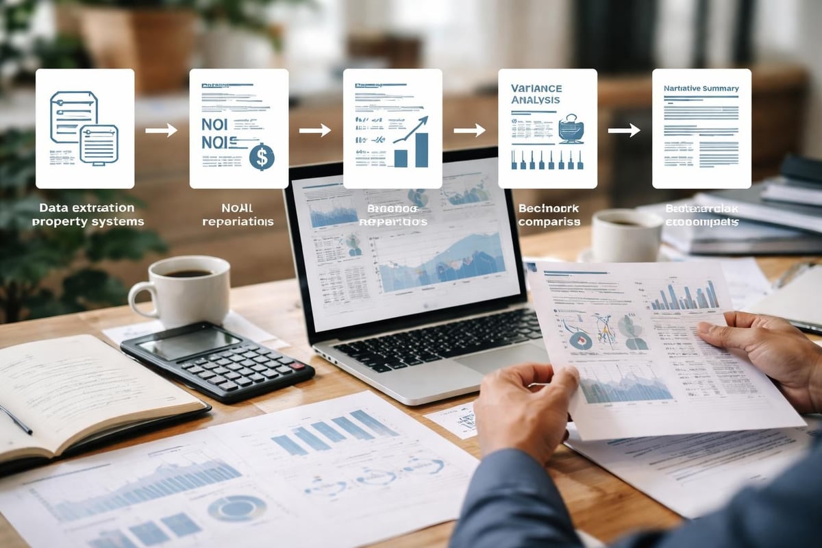 Portfolio reporting workflow automation