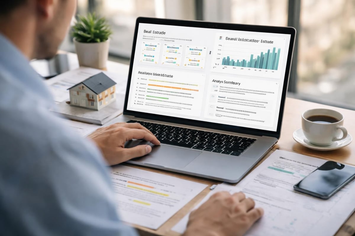 AI real estate reasoning framework
