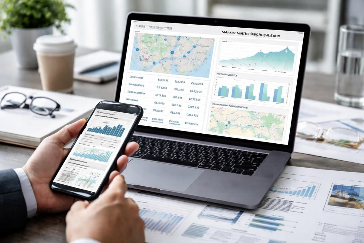 Market research automation workflow